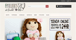 Desktop Screenshot of amiguitosdecrochet.com